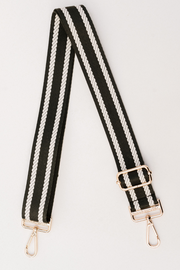Swayze Striped Adjustable Bag Strap