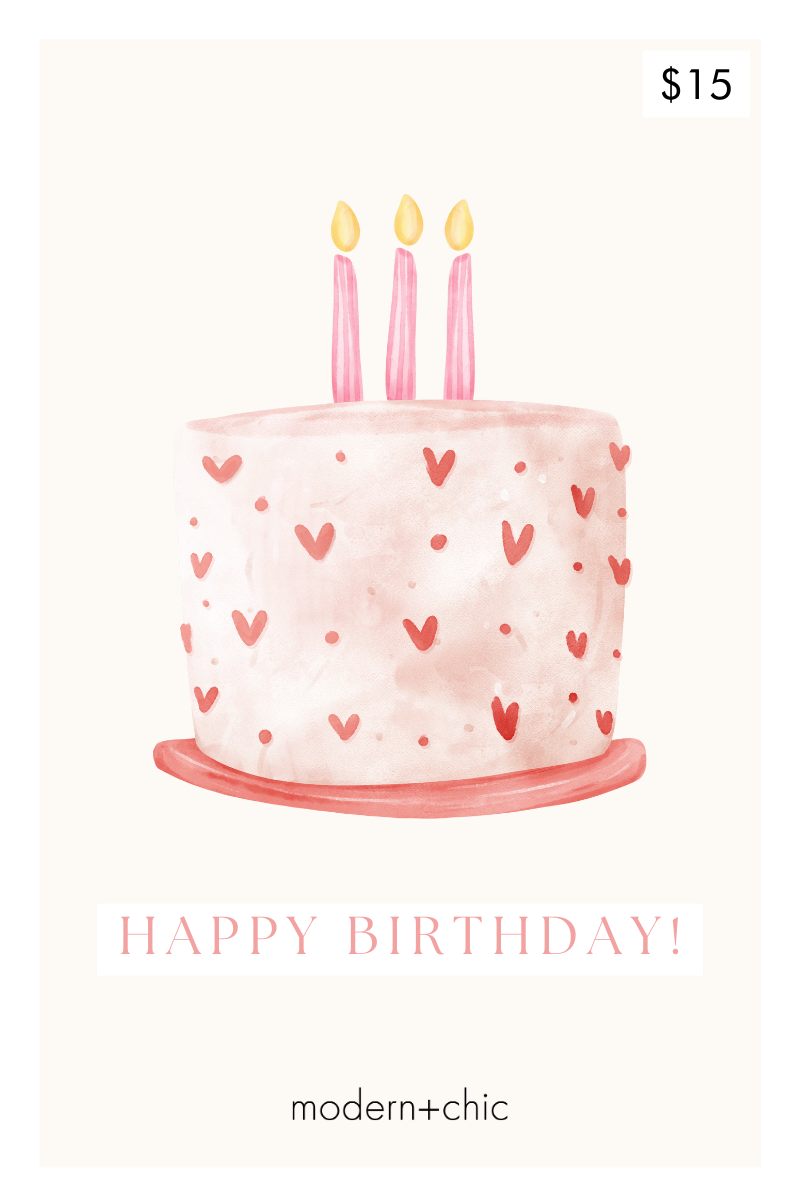 birthday e-gift card