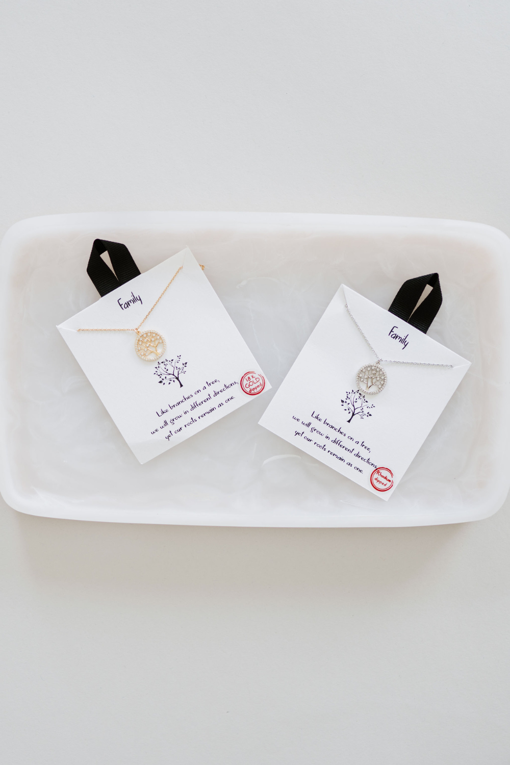 family tree necklace