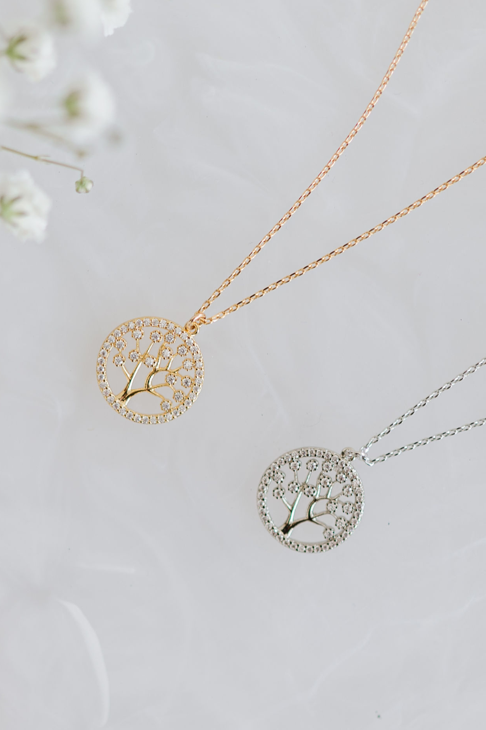 family tree necklace