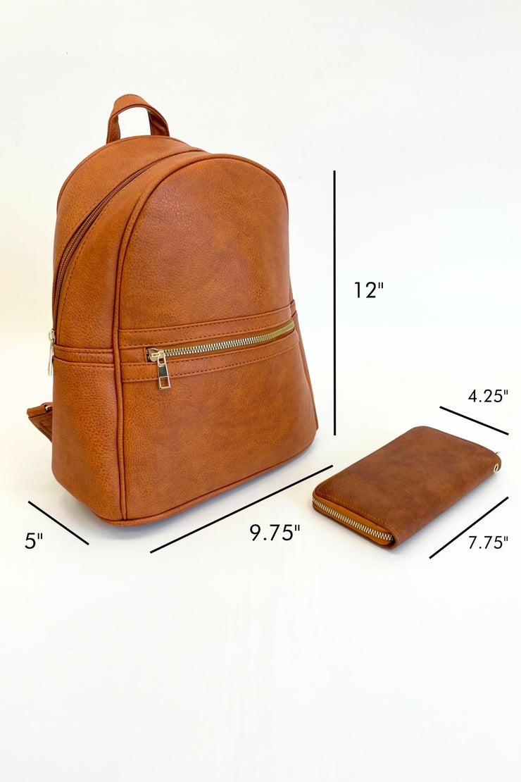 harper backpack + wallet