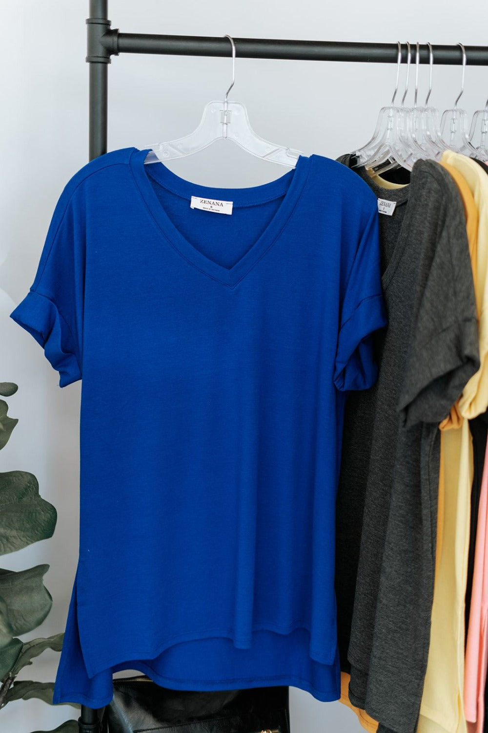 Amy V-Neck Tee - Final Sale