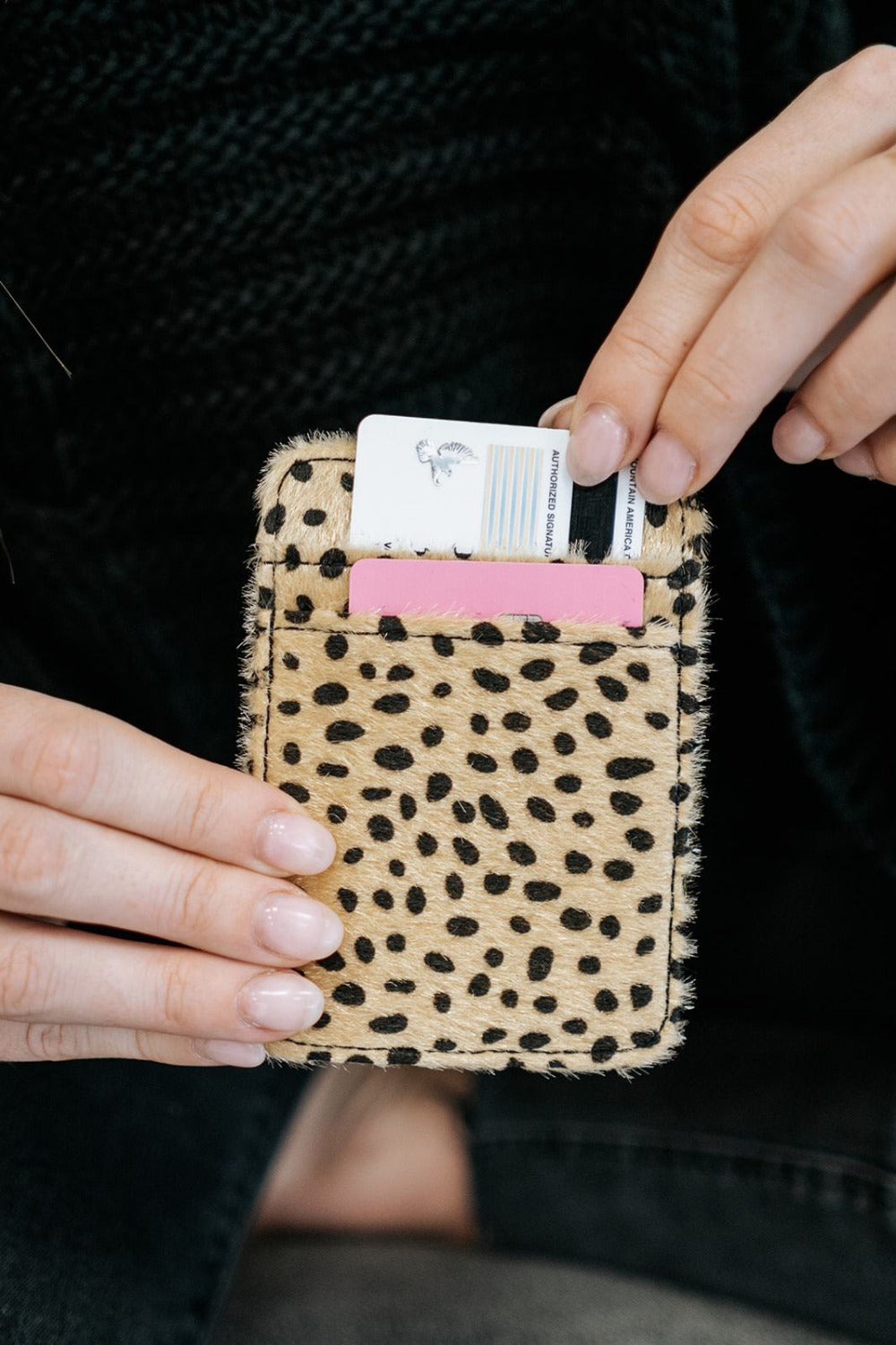 Joslyn Credit Card Wallet Keychain - Final Sale