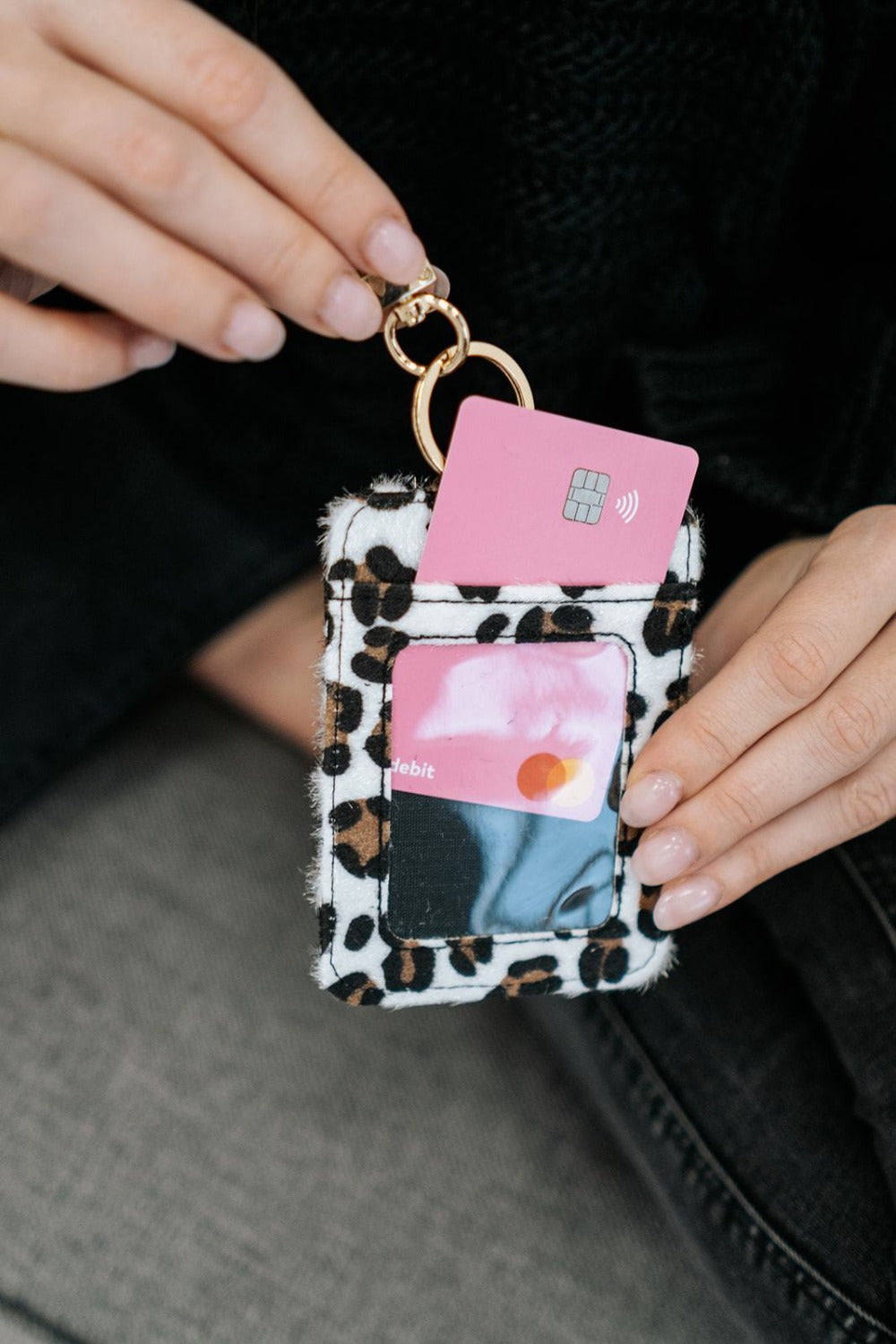 Joslyn Credit Card Wallet Keychain - Final Sale