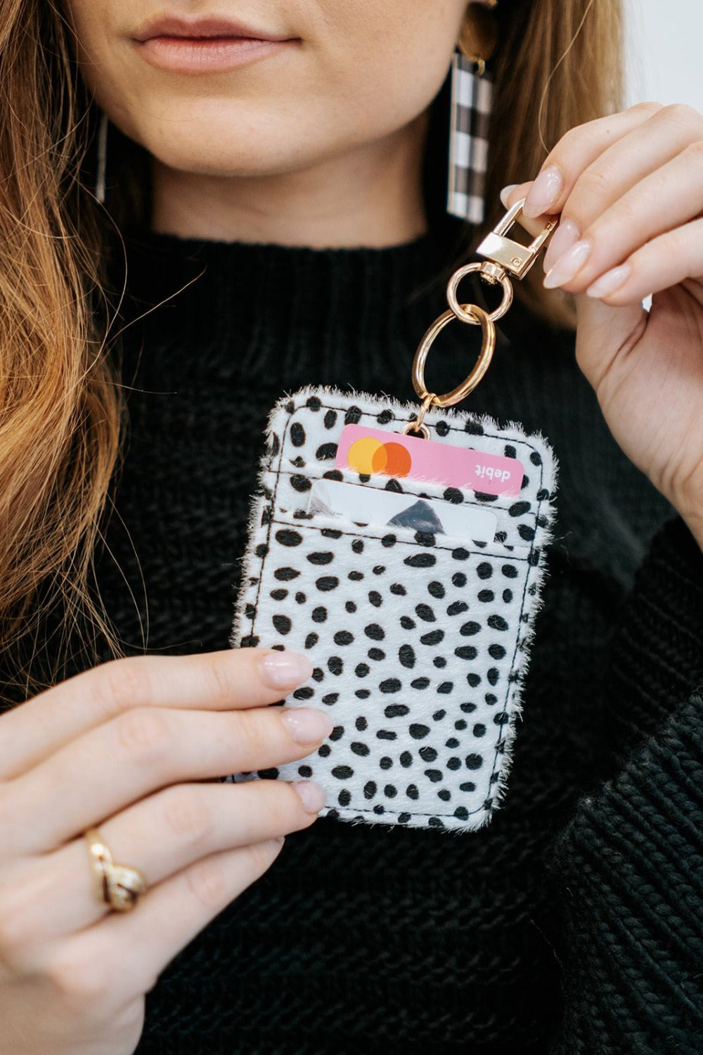 Joslyn Credit Card Wallet Keychain - Final Sale