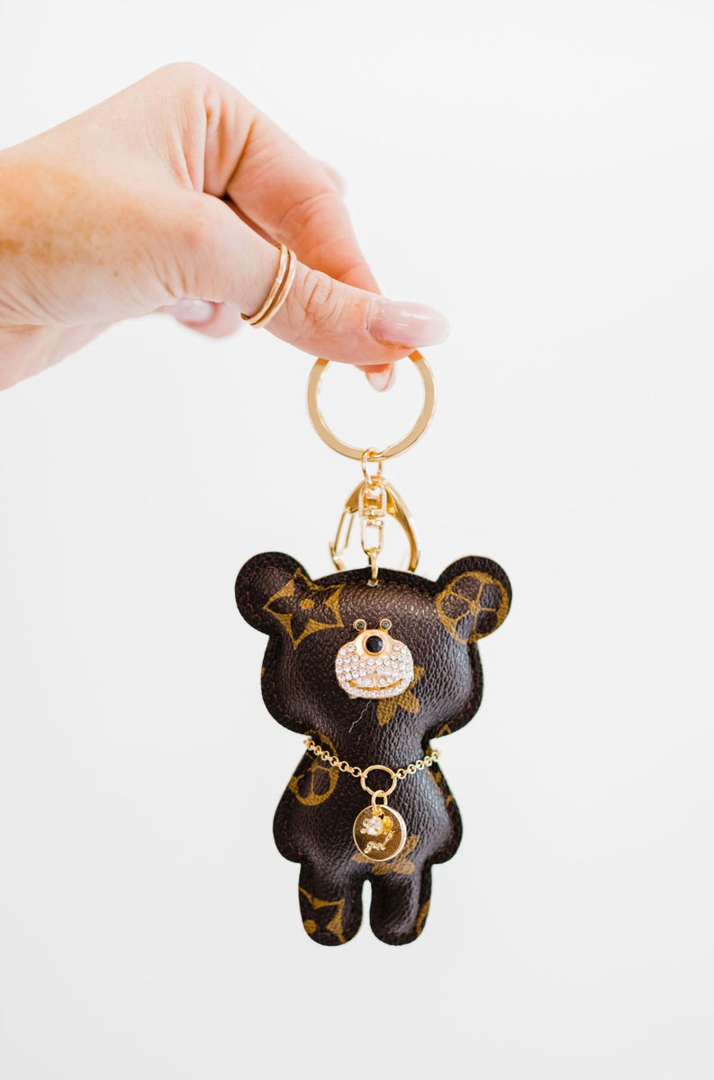 Teddy Bear Louis Vuitton Key Chain 