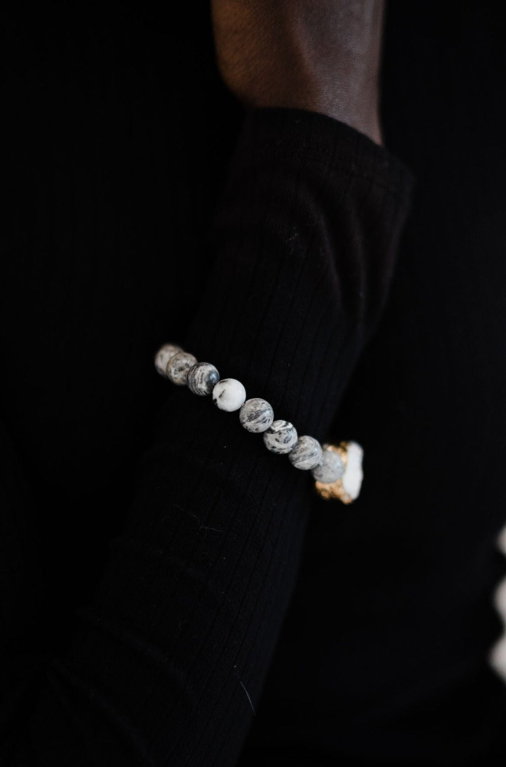 Kimora Beaded Druzy Bracelet - Final Sale