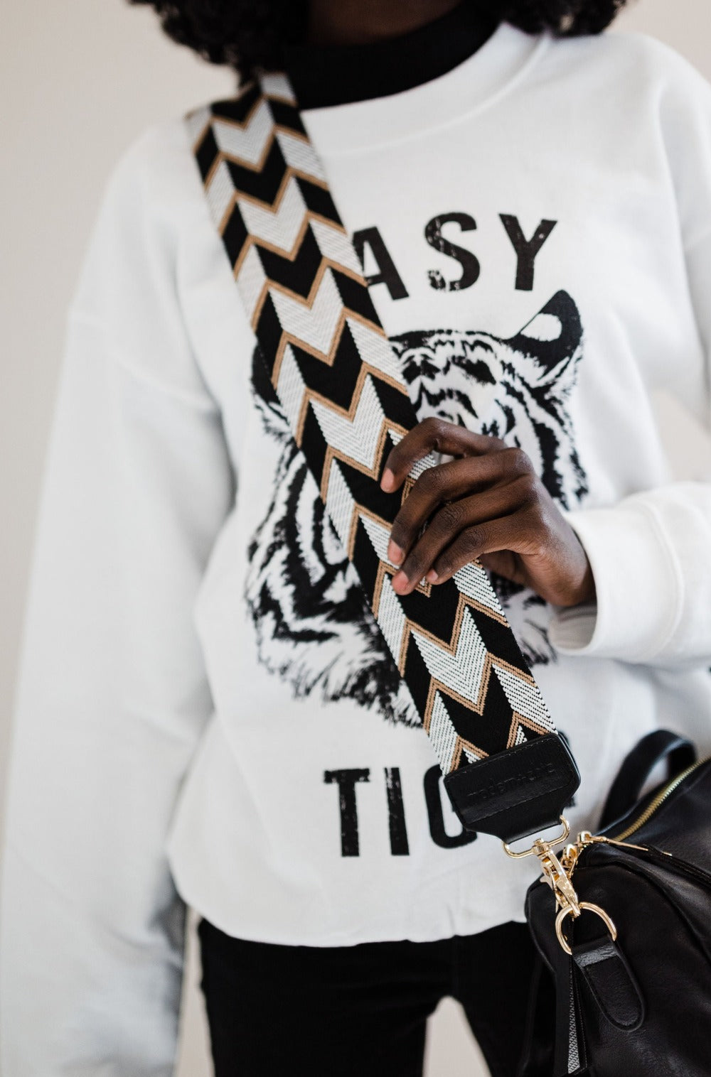 Blaire Wide Woven Bag Strap - Final Sale