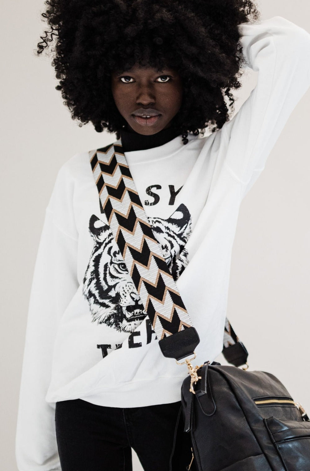 Blaire Wide Woven Bag Strap - Final Sale