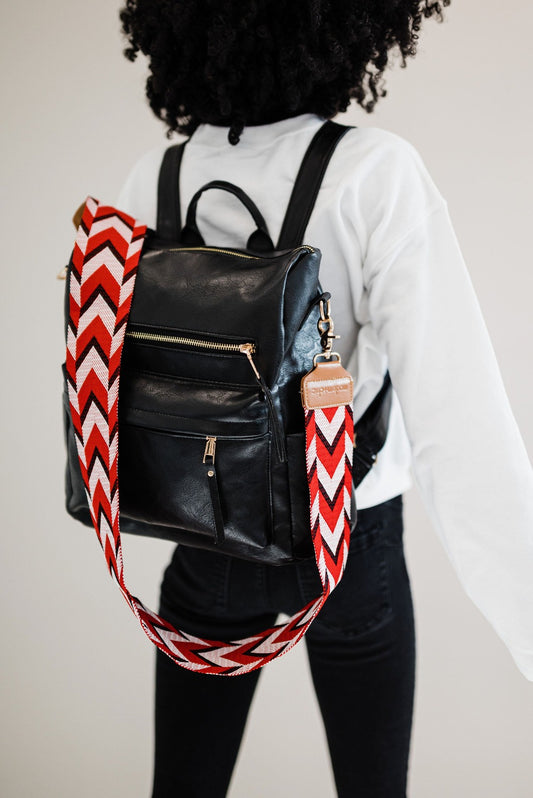 Blaire Wide Woven Adjustable Bag Strap - Final Sale