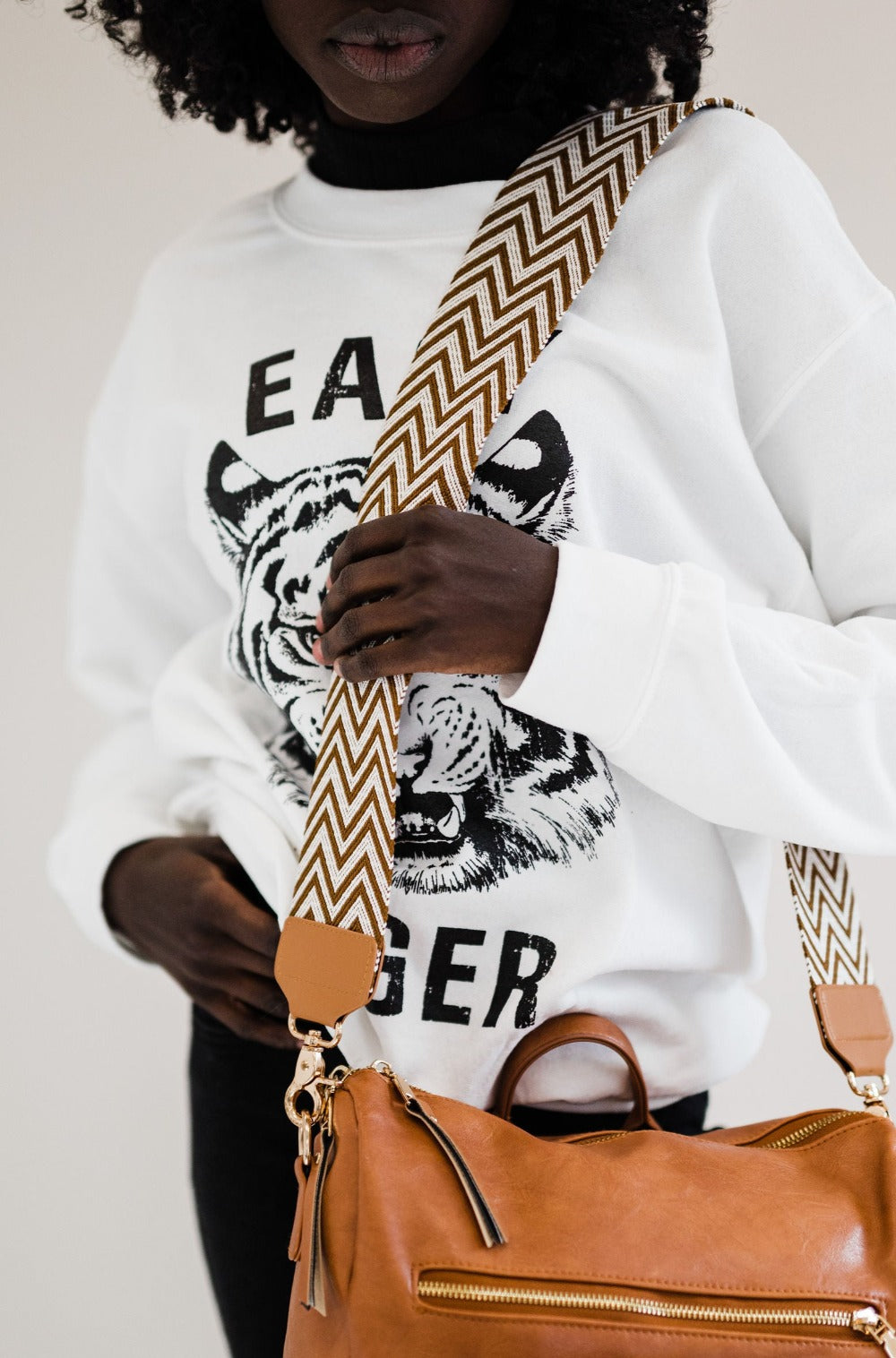 Blaire Wide Woven Bag Strap - Final Sale