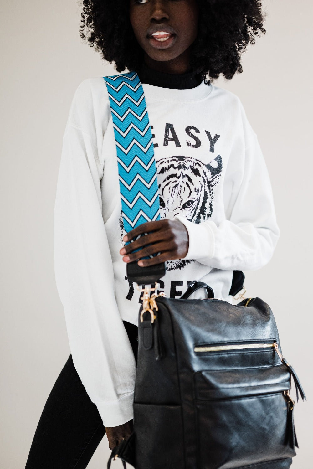 Blaire Wide Woven Bag Strap - Final Sale