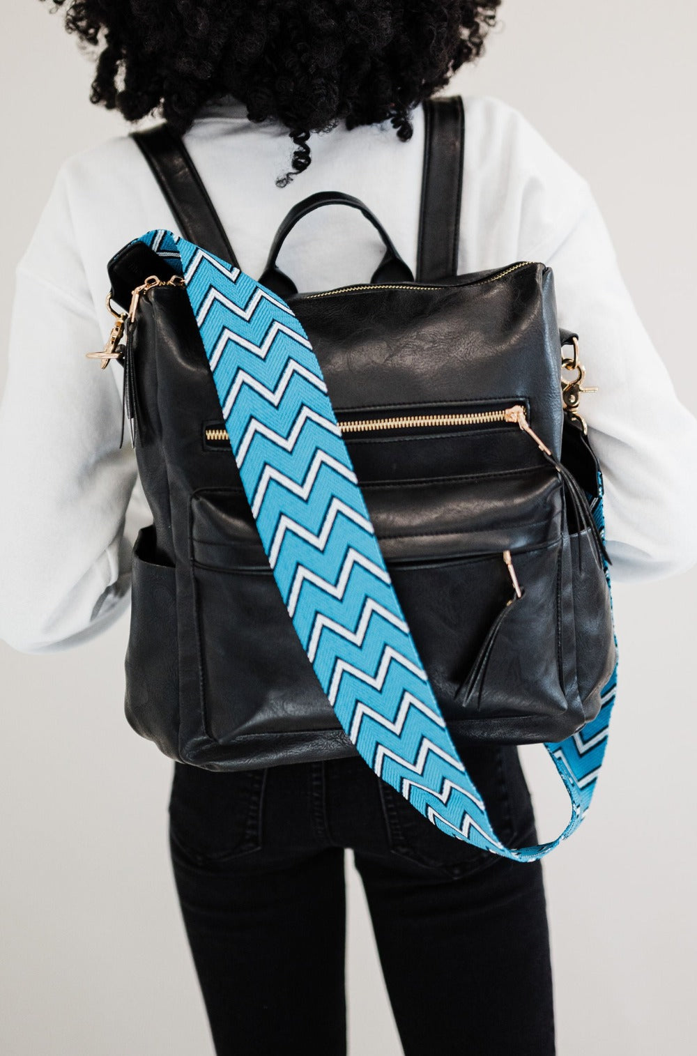 Blaire Wide Woven Bag Strap - Final Sale