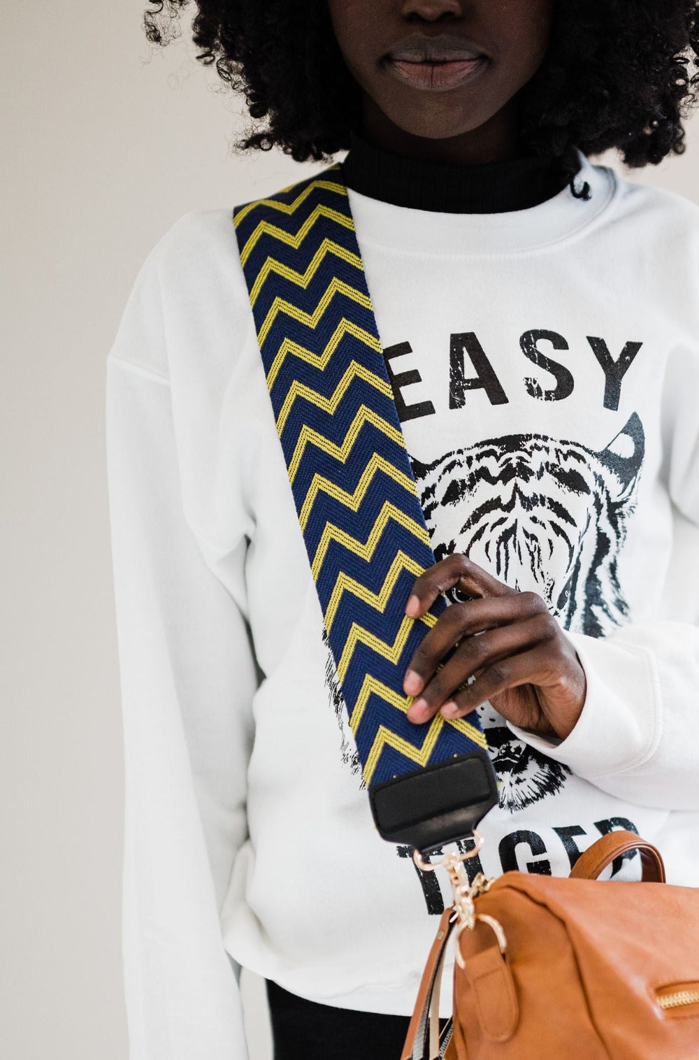 Blaire Wide Woven Bag Strap - Final Sale