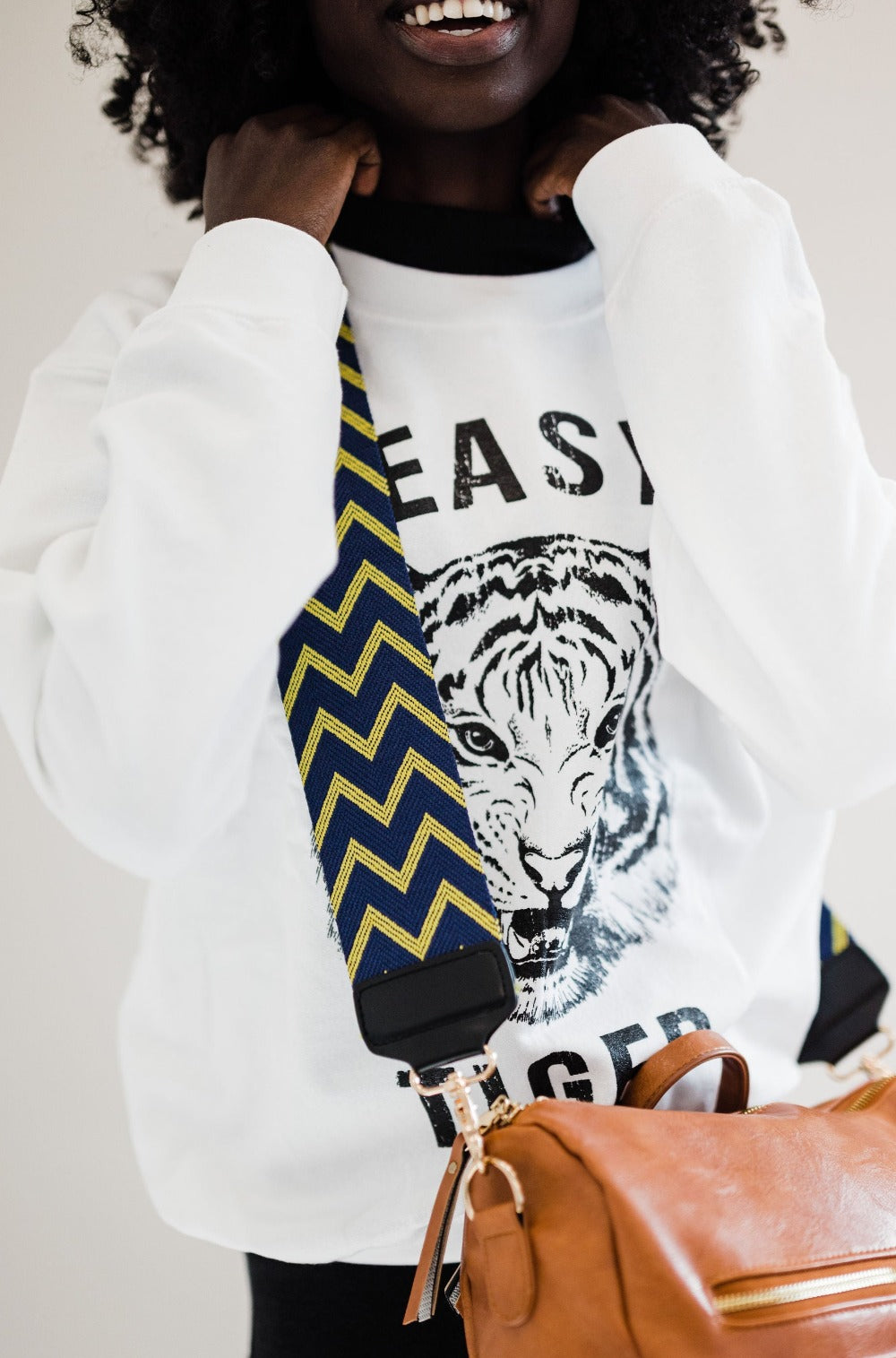 Blaire Wide Woven Bag Strap - Final Sale