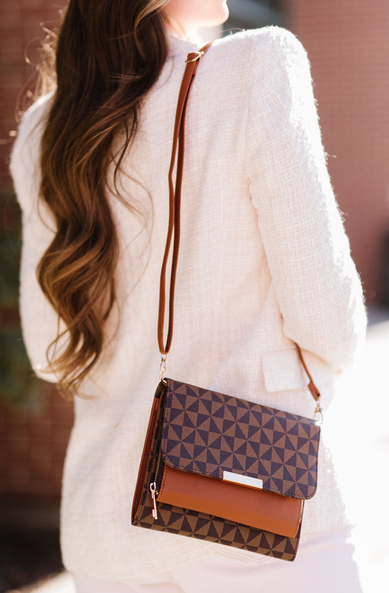 Modern and Chic Boutique Clara Clutch + Wallet Crossbody