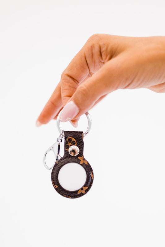 iman airtag keychain