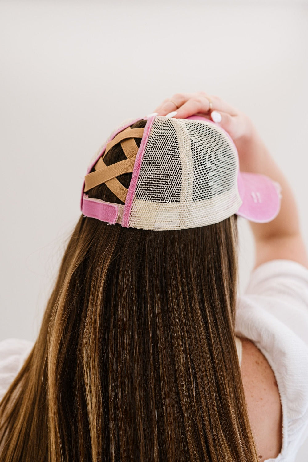 Andi Criss-Cross Baseball Caps - Final Sale