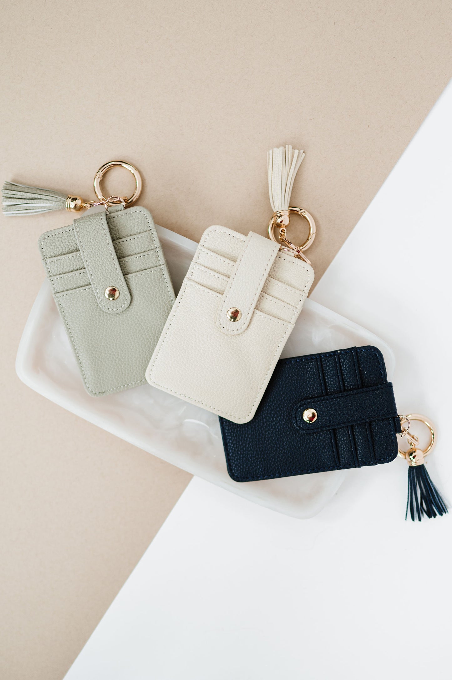 nina credit card wallet keychains