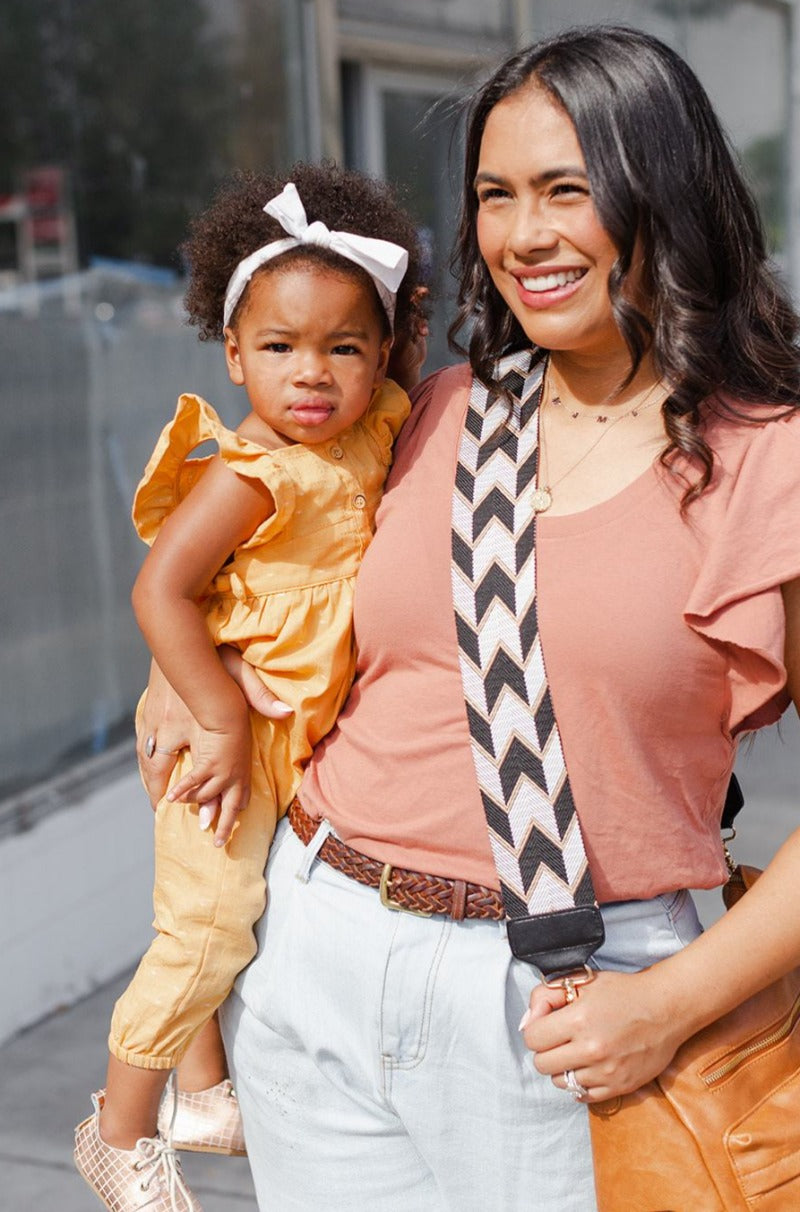 Blaire Wide Woven Bag Strap - Final Sale