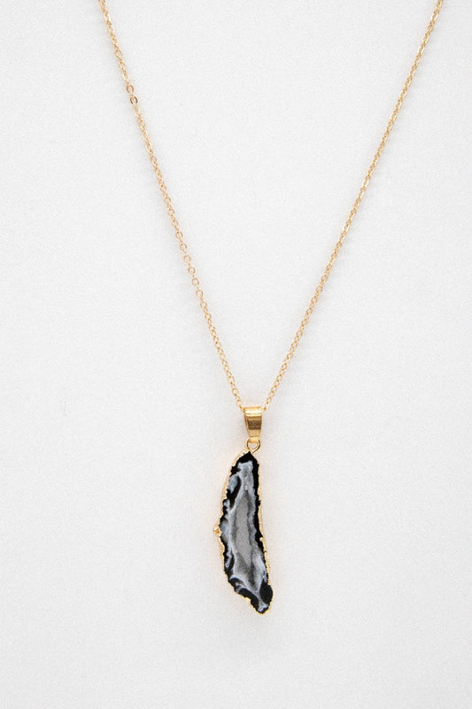 Abigail Precious Geode Pendant