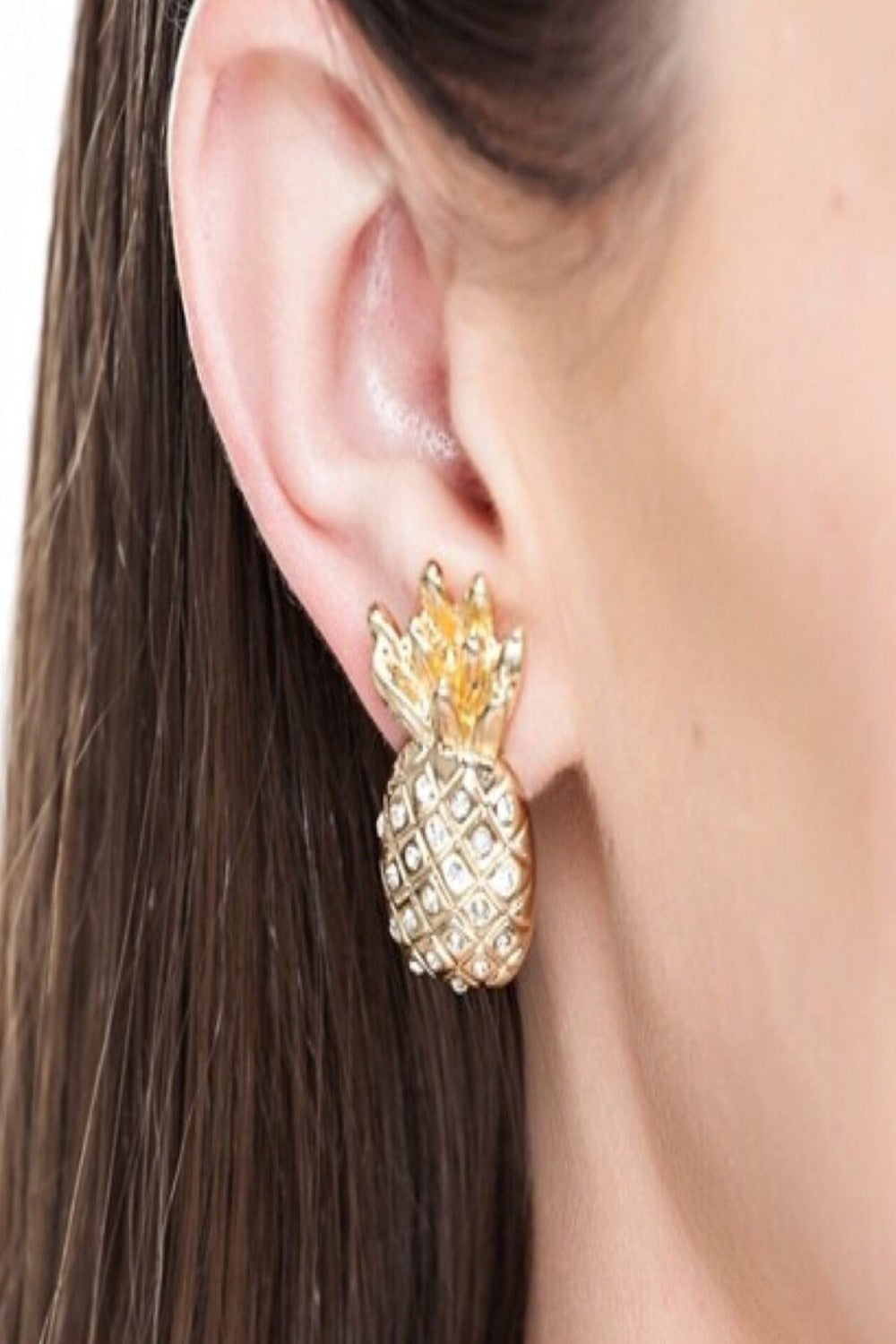 Pineapple Earrings - Final Sale