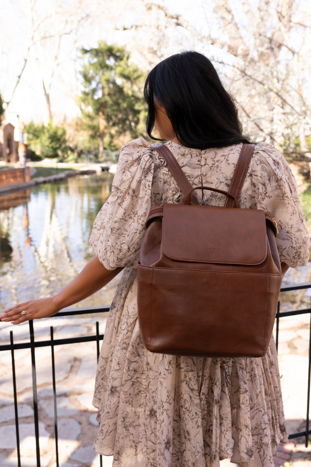 Brielle 2.0 Convertible Backpack Purse for Women | Modern+Chic Coffee
