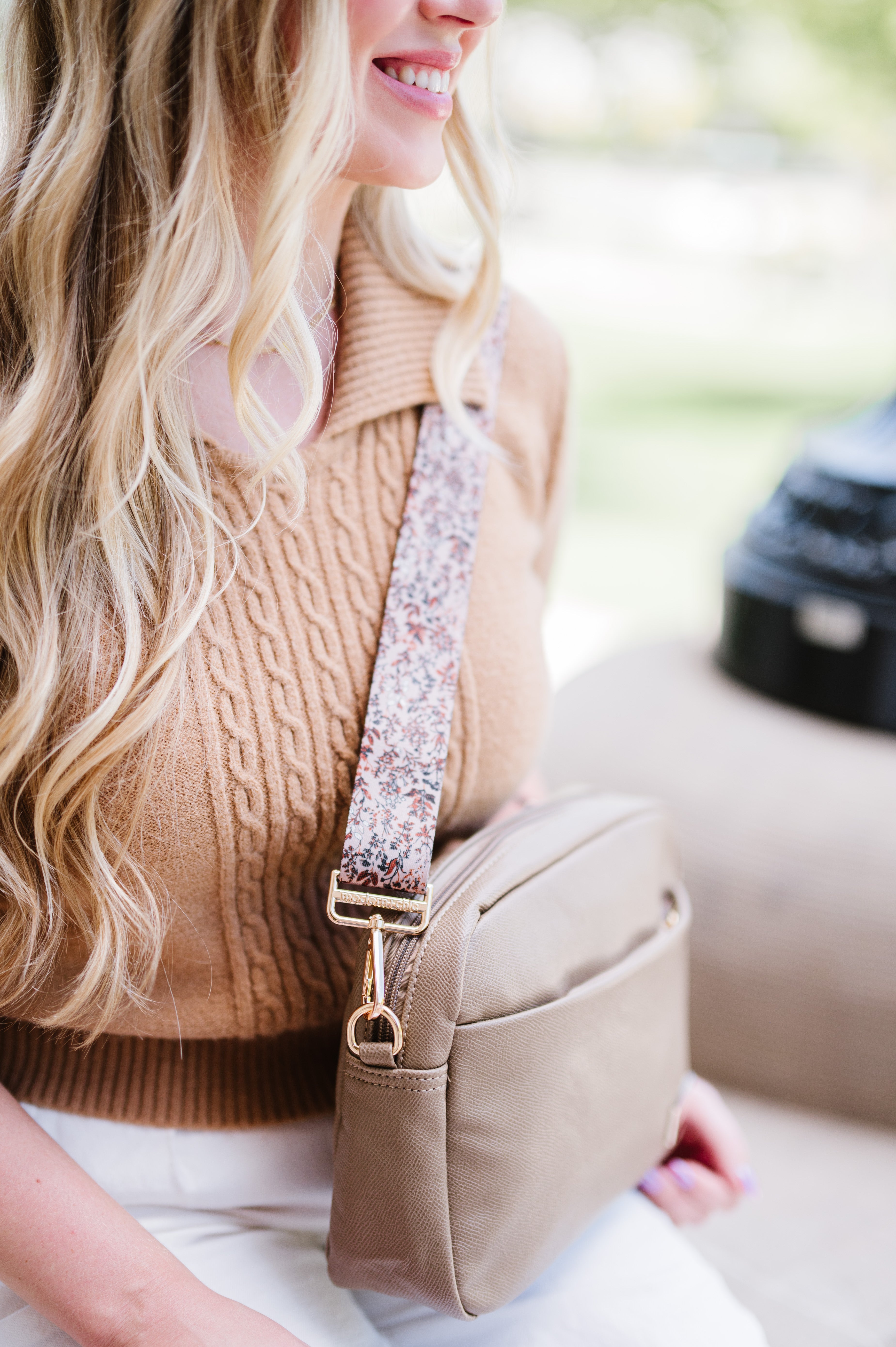 Flora Oasis Adjustable Bag Strap – modern+chic