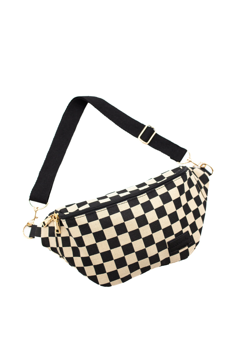 Avril Patterned Oversized Belt Bag