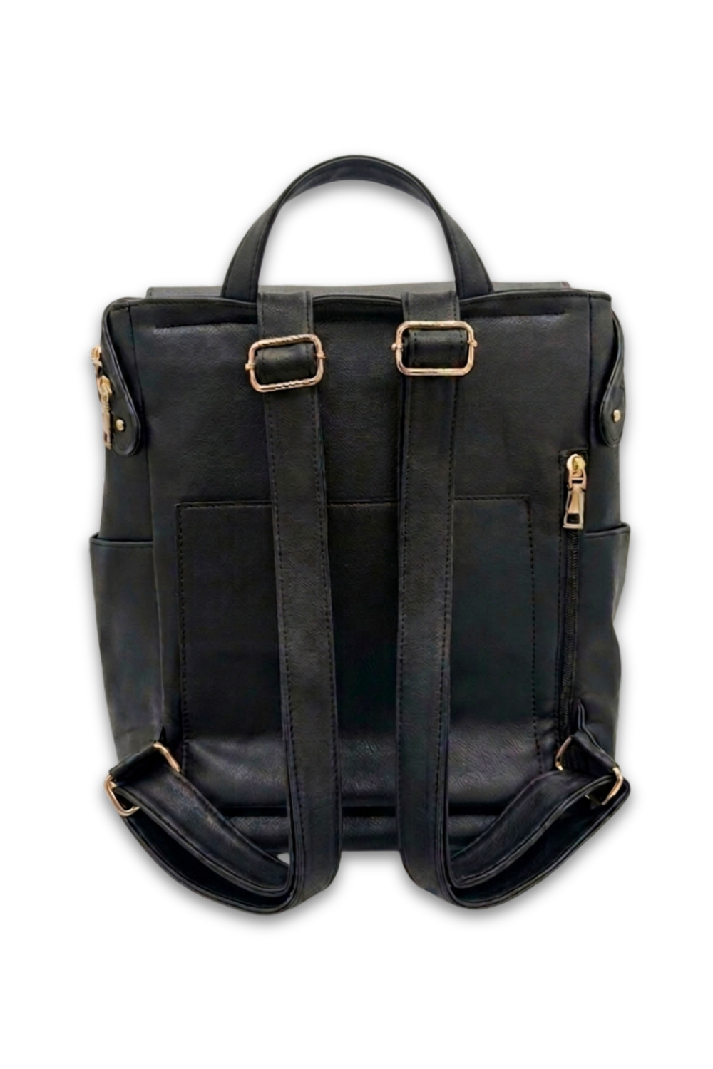 convertible leather backpack crossbody purse Merrin HOBO Black grain leather in brown Gray Vegan Leather Convertible Backpack