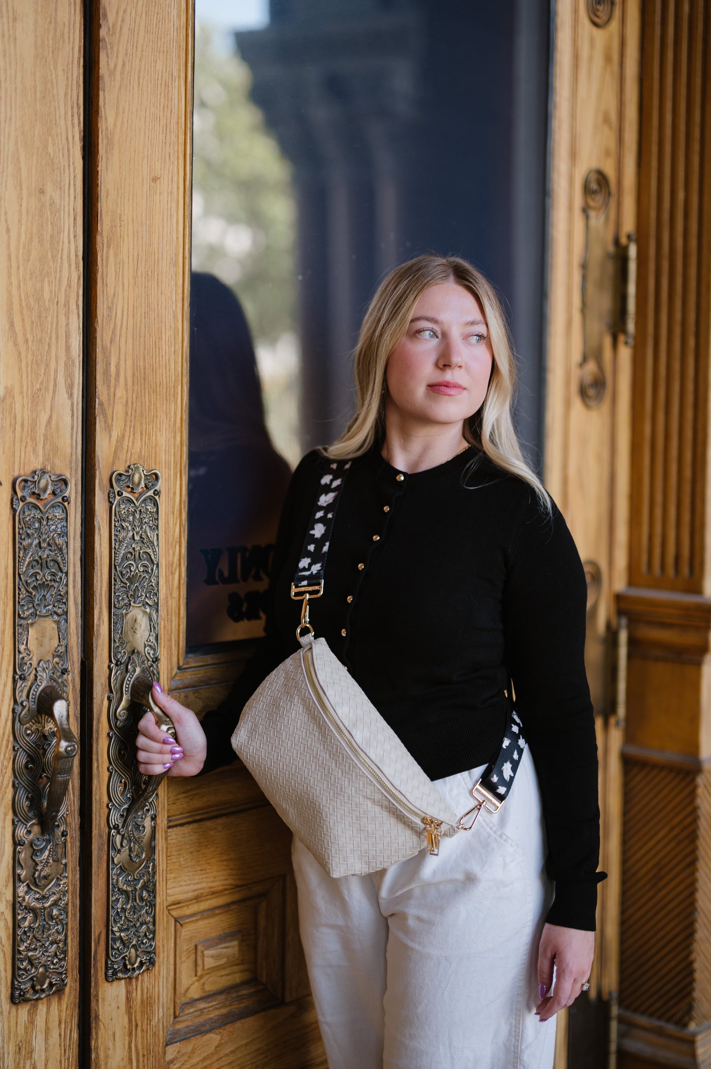 Cascading Leaves Adjustable Bag Strap