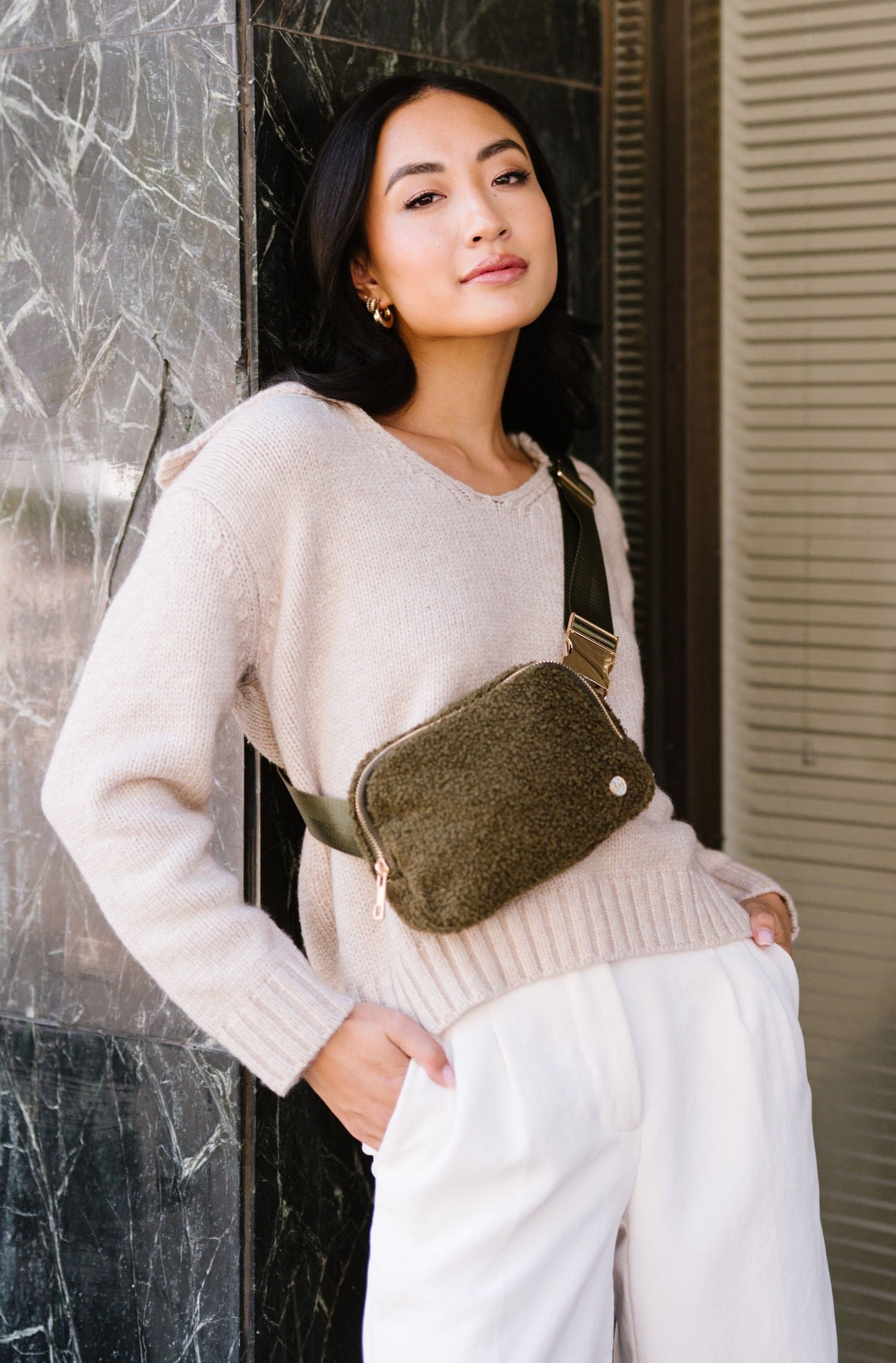 Aspen Sherpa Belt Bag - Final Sale