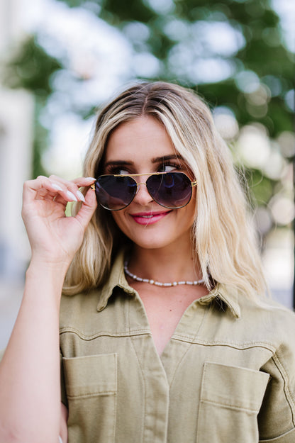 Luna Aviator Sunglasses