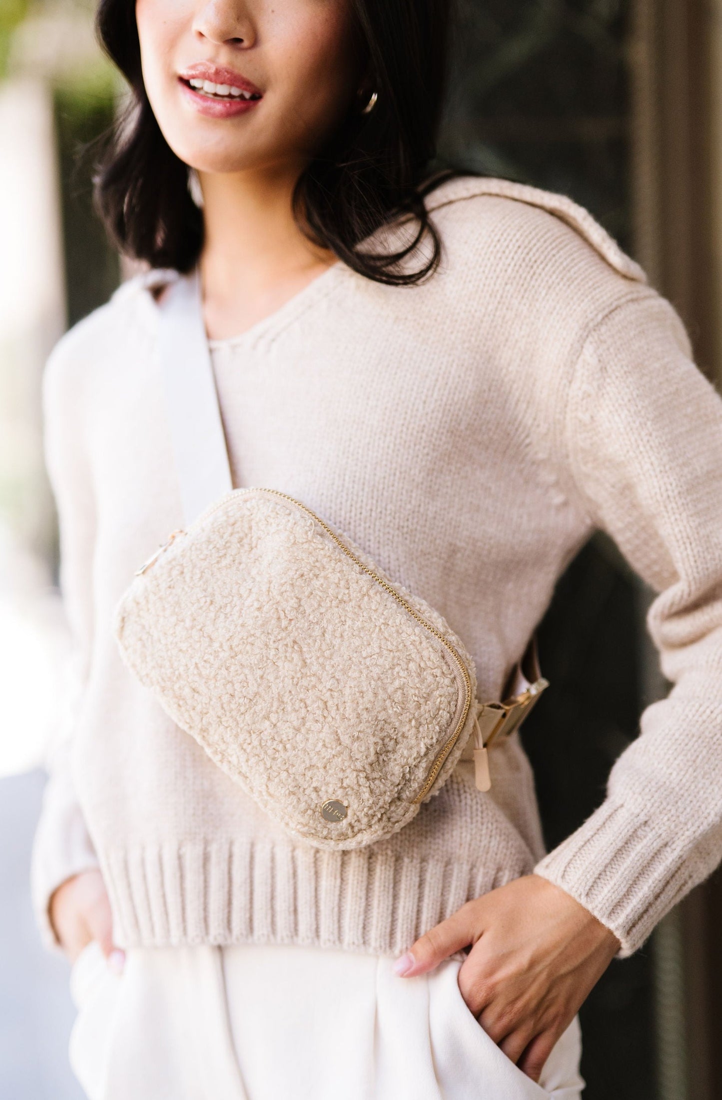 Aspen Sherpa Belt Bag - Final Sale