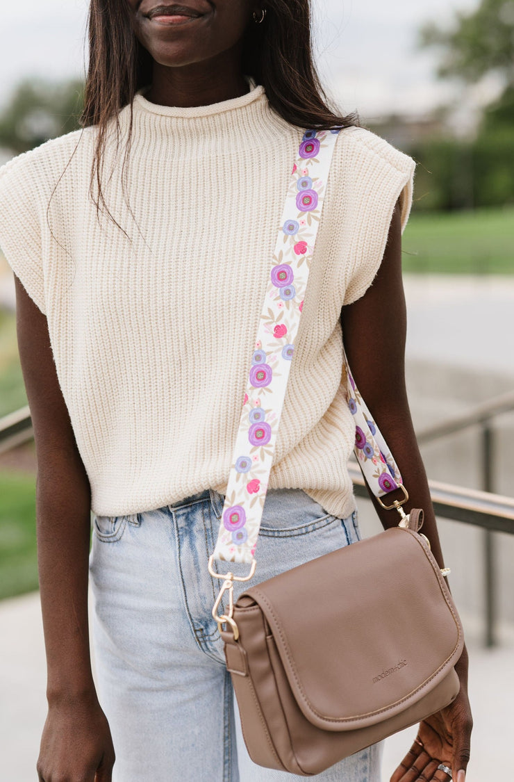 Flora Floral Adjustable Bag Strap – modern+chic