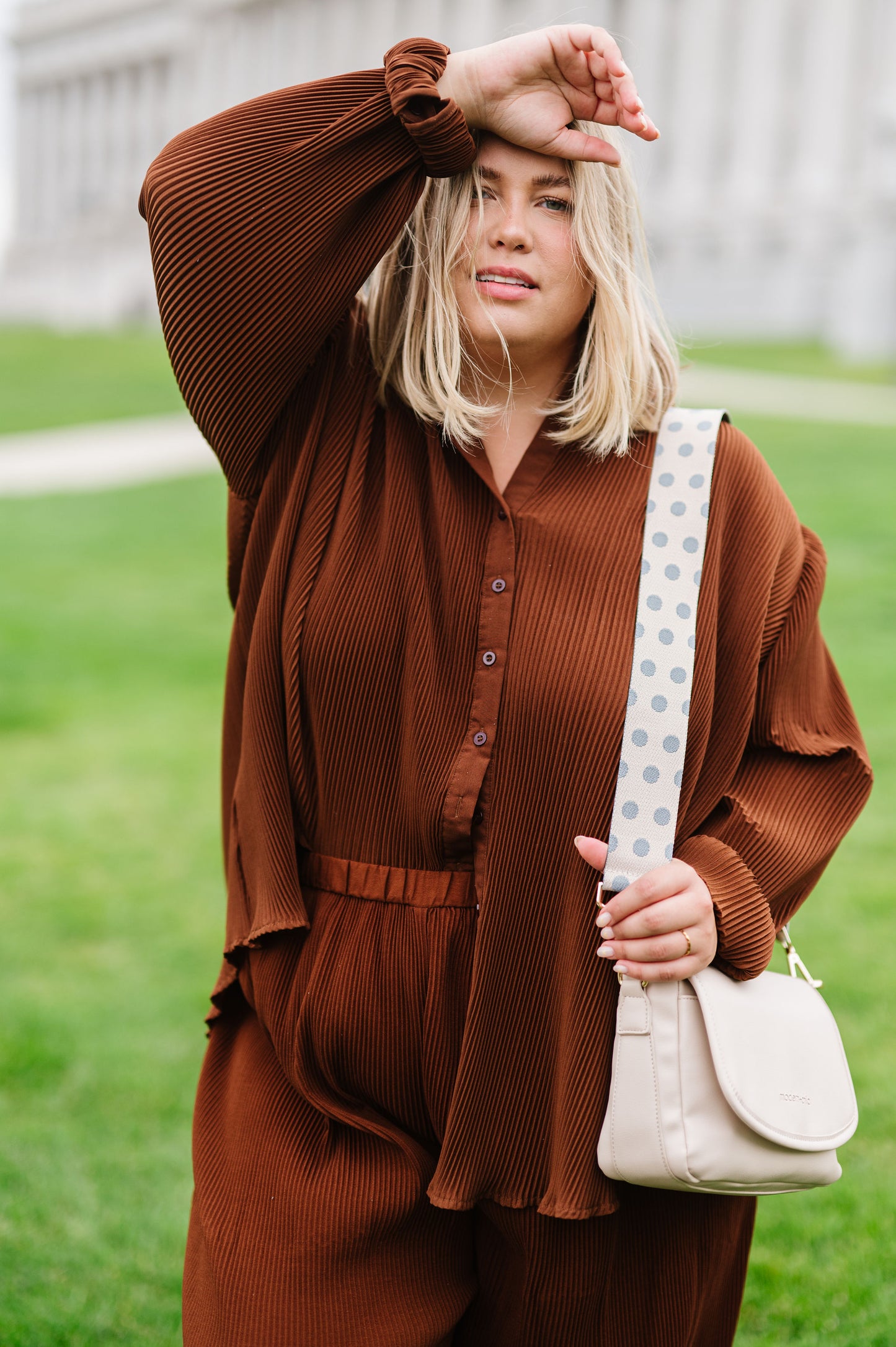 Dottie Polka Dot Adjustable Bag Strap