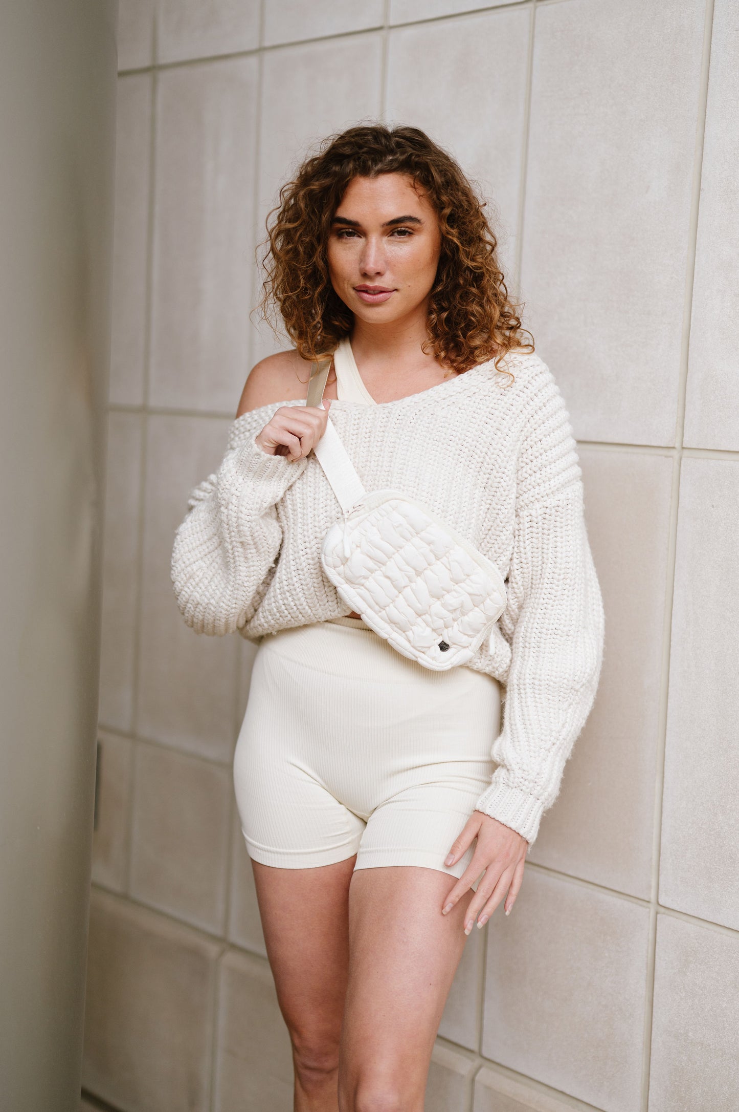 Atlas Quilted Belt Bag- Final Sale