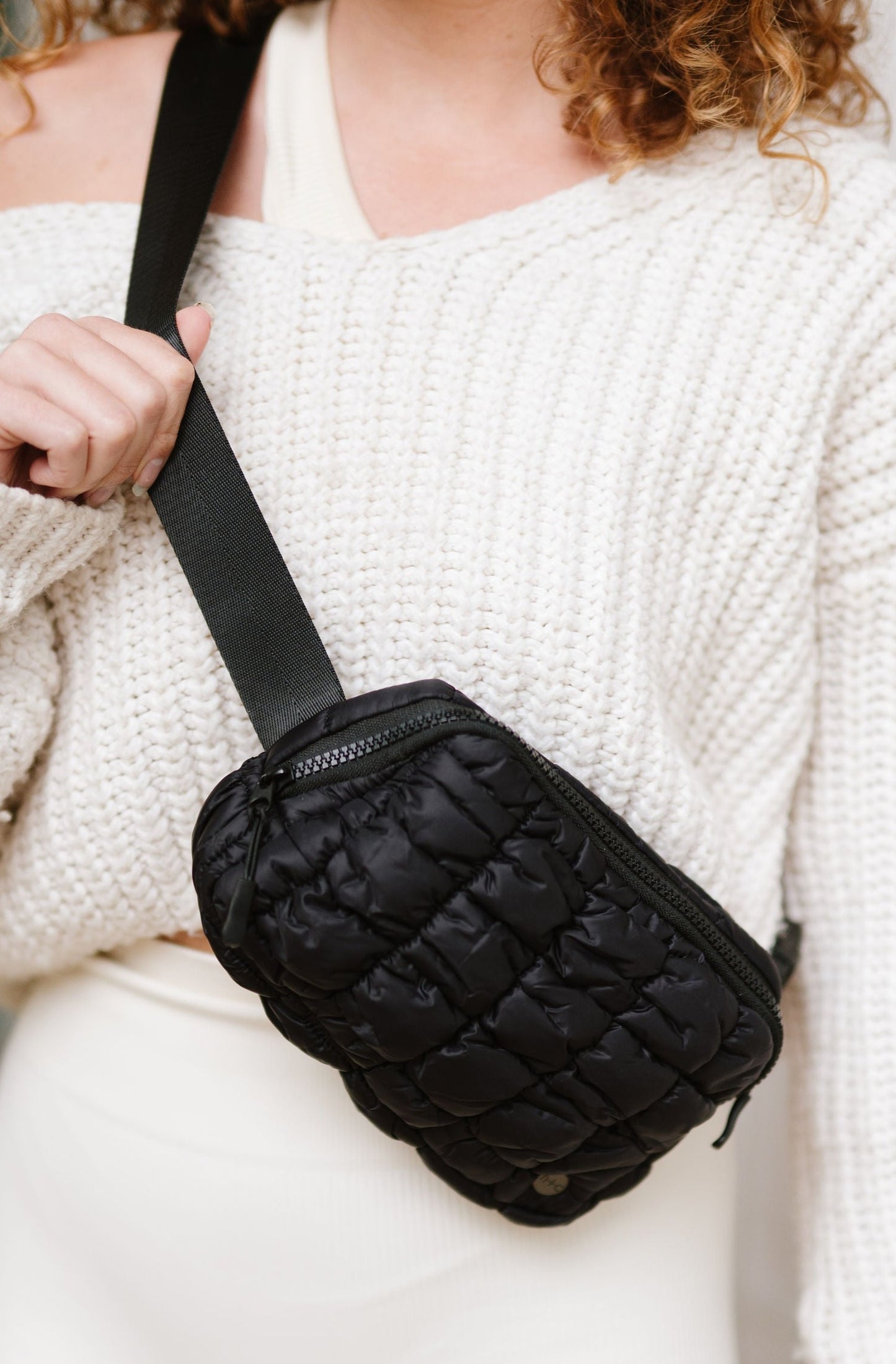 Atlas Quilted Belt Bag- Final Sale