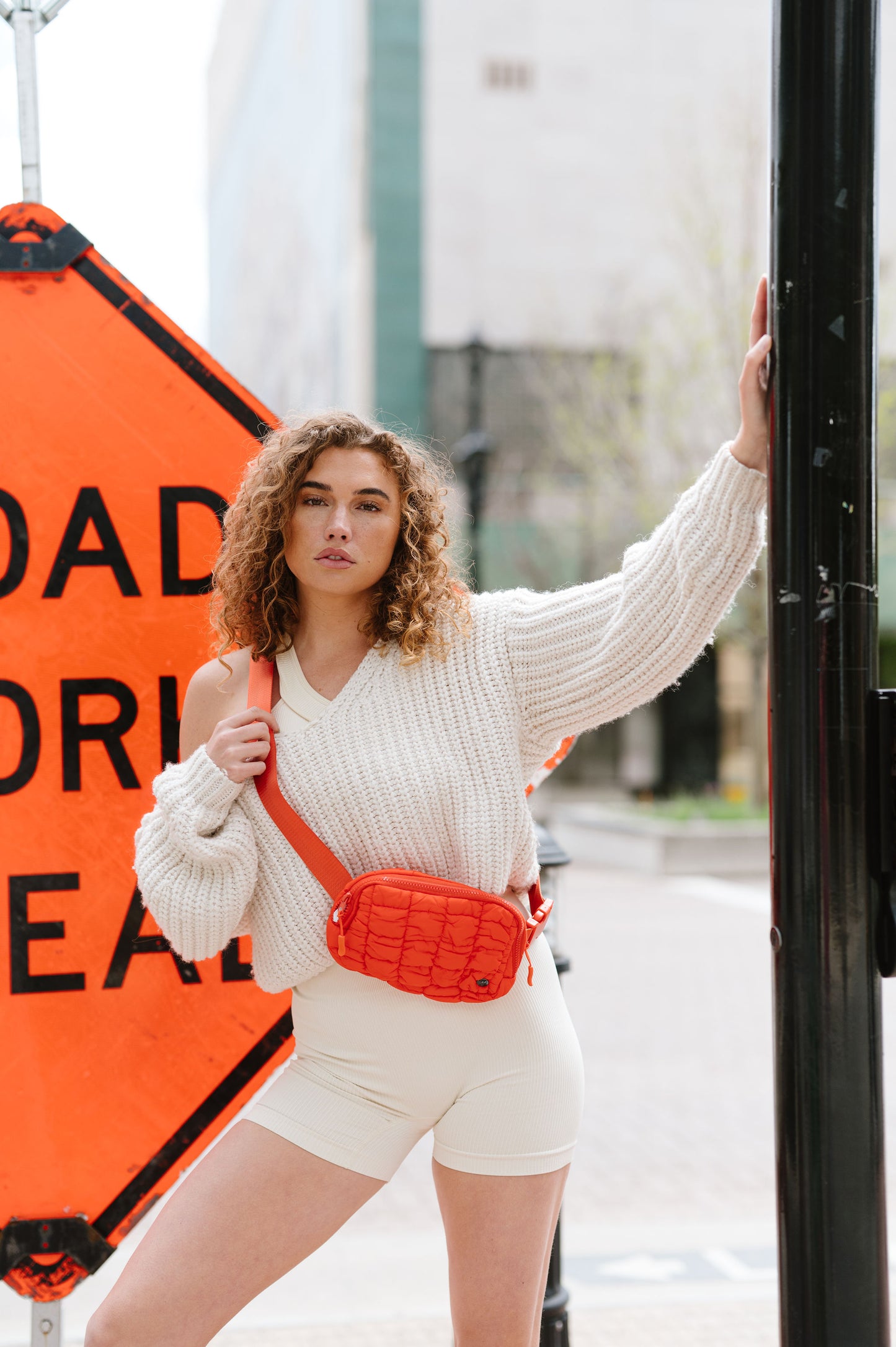 Atlas Quilted Belt Bag- Final Sale