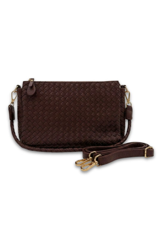 Elle Woven Crossbody