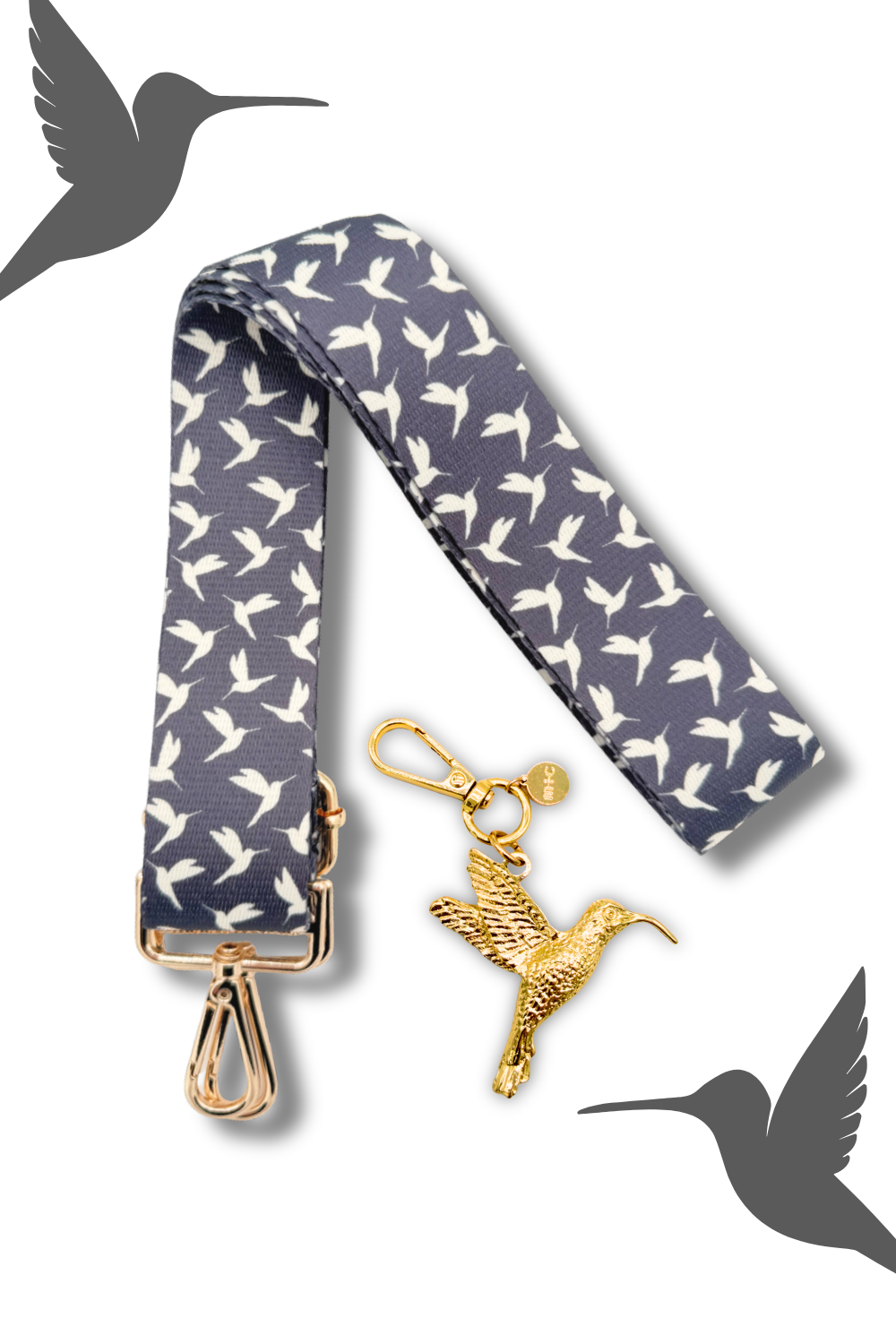 Hummingbird Strap + Charm Bundle