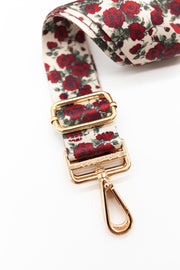 Cottage Rose Adjustable Bag Strap