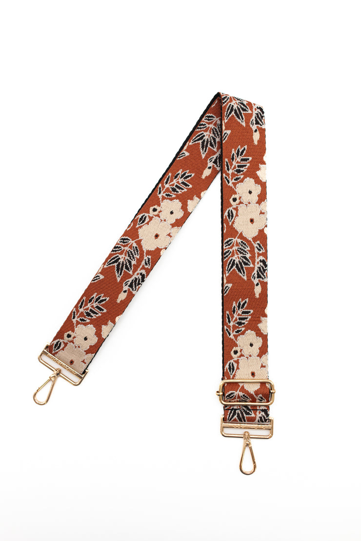 Spiced Tropic Floral Adjustable Bag Strap