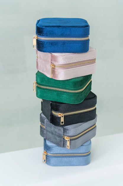 Eloise Velvet Jewelry Case