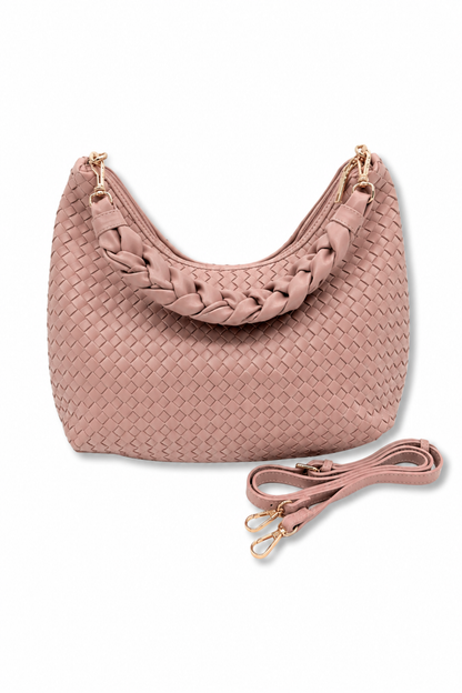 KellyRose Woven Convertible Shoulder Bag