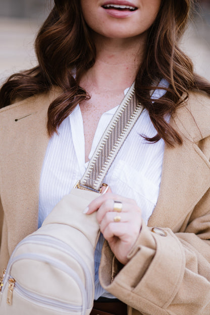 Sunnie Shimmer Woven Adjustable Bag Strap