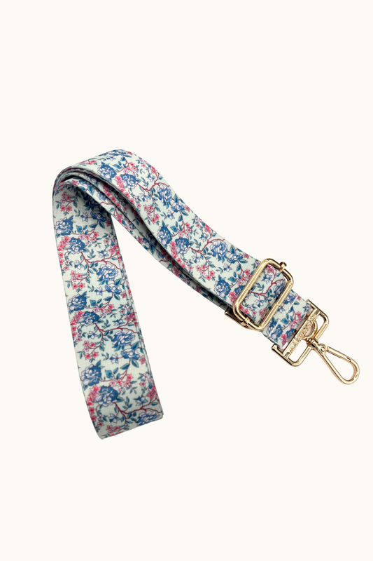 Pastel Petals Adjustable Bag Strap