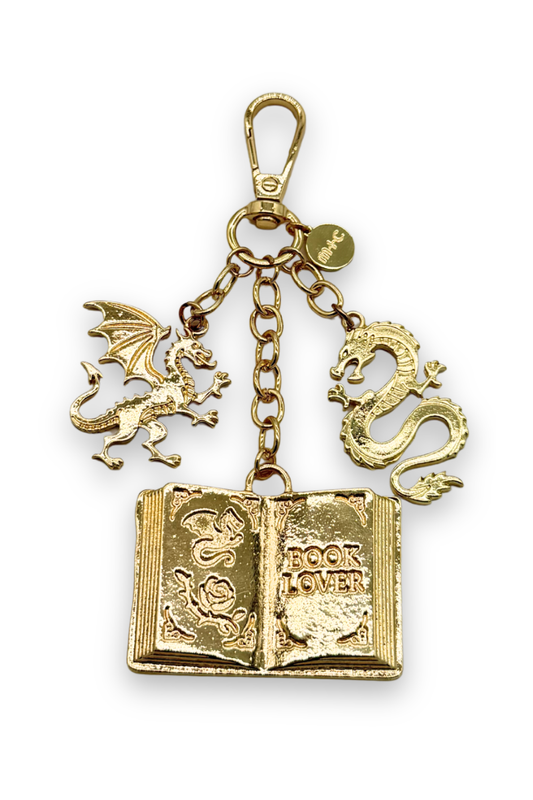 Romantasy Dragon Charm