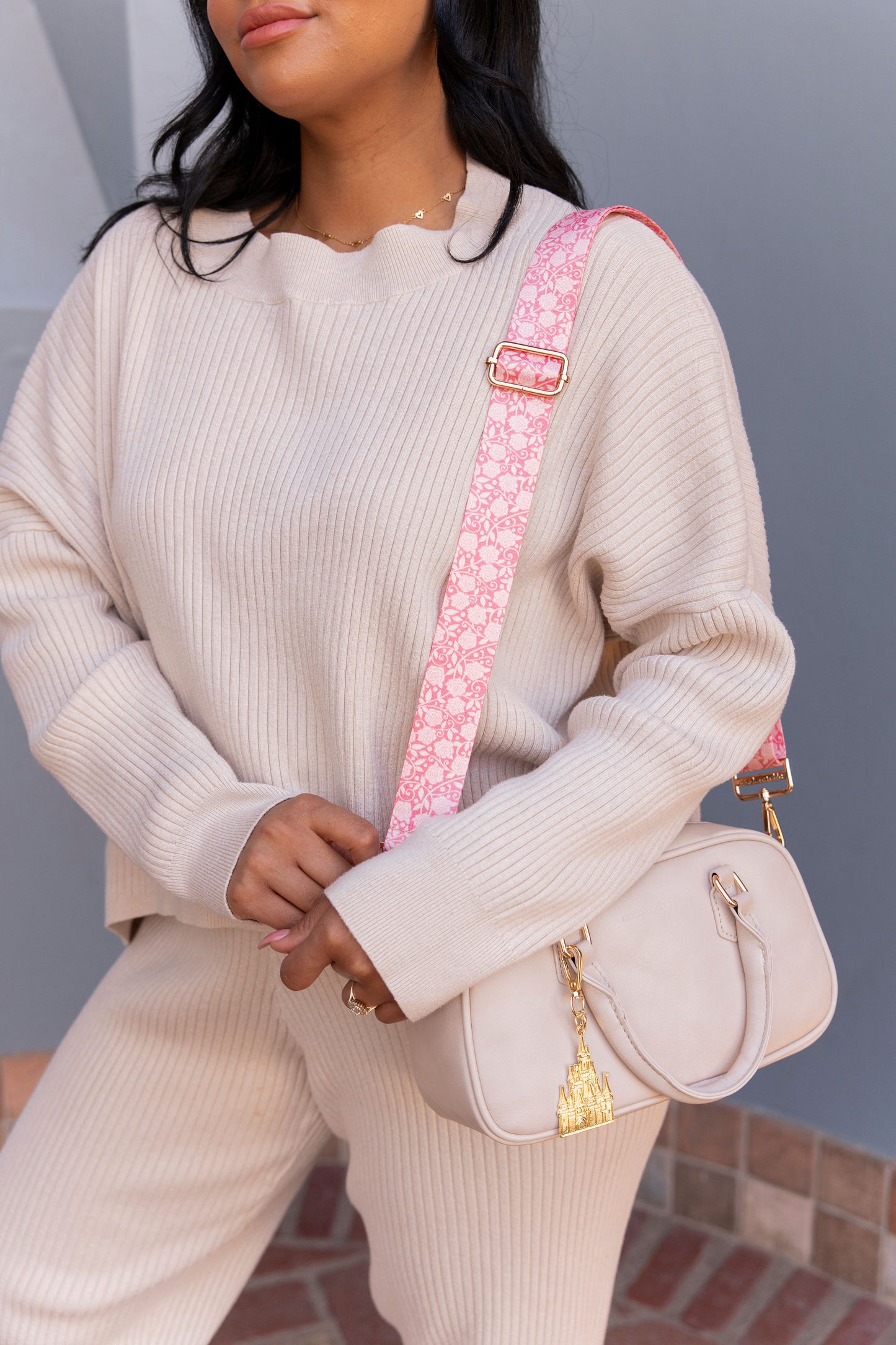 Rosebud Adjustable Bag Strap