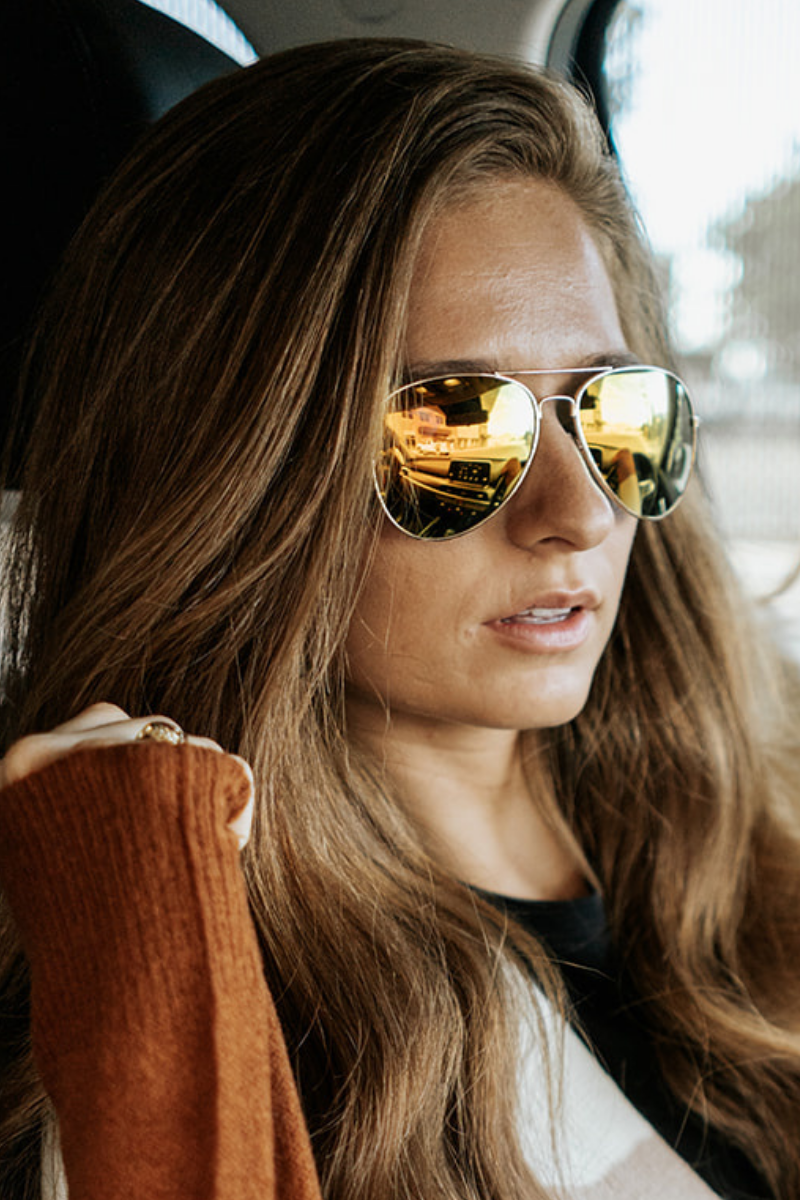 Adrienne Aviator Sunglasses